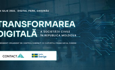 INVITAȚIE: „Transformarea Digitală a Societății Civile în R. Moldova”