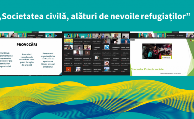 Societatea civilă are nevoie de suportul statului pentru ajutorarea refugiaților