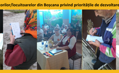 Locuitorii/locuitoarele comunei Boșcana din r. Criuleni și-au exprimat opiniile privind prioritățile de dezvoltare a localității