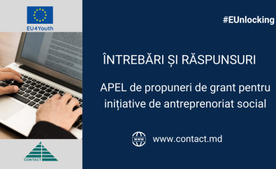 [Întrebări și răspunsuri] Sesiune de informare în cadrul Apelului de granturi pentru inițiative de antreprenoriat social