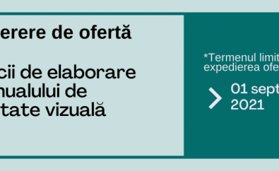 [Termen extins] Cerere de ofertă: servicii de elaborare a manualului de identitate vizuală