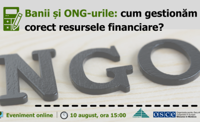 Banii și ONG-urile: cum gestionăm corect resursele financiare?