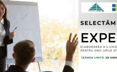 Anunț de selectare a unui expert/experte sau grup de experți în elaborare a 4 ghiduri practice pentru ONG-urile din Republica Moldova